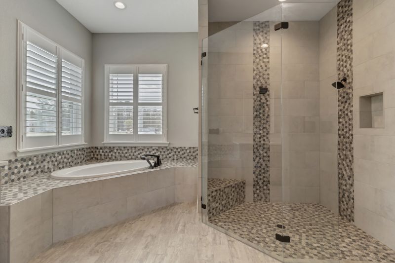 Contemporary Shower Space